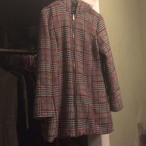 Tweed Houndstooth Jacket